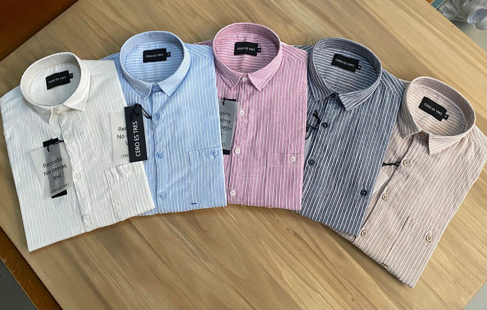 6532REGSPBE - CAMISA MERLOT BEIGE
